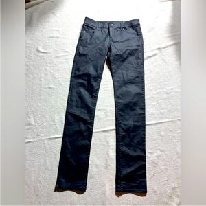 ★ Emporio Armani New Mischa Waxed Coated Skinny Pants